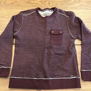 Jeremiah Men’s Maroon Crewneck Sweater